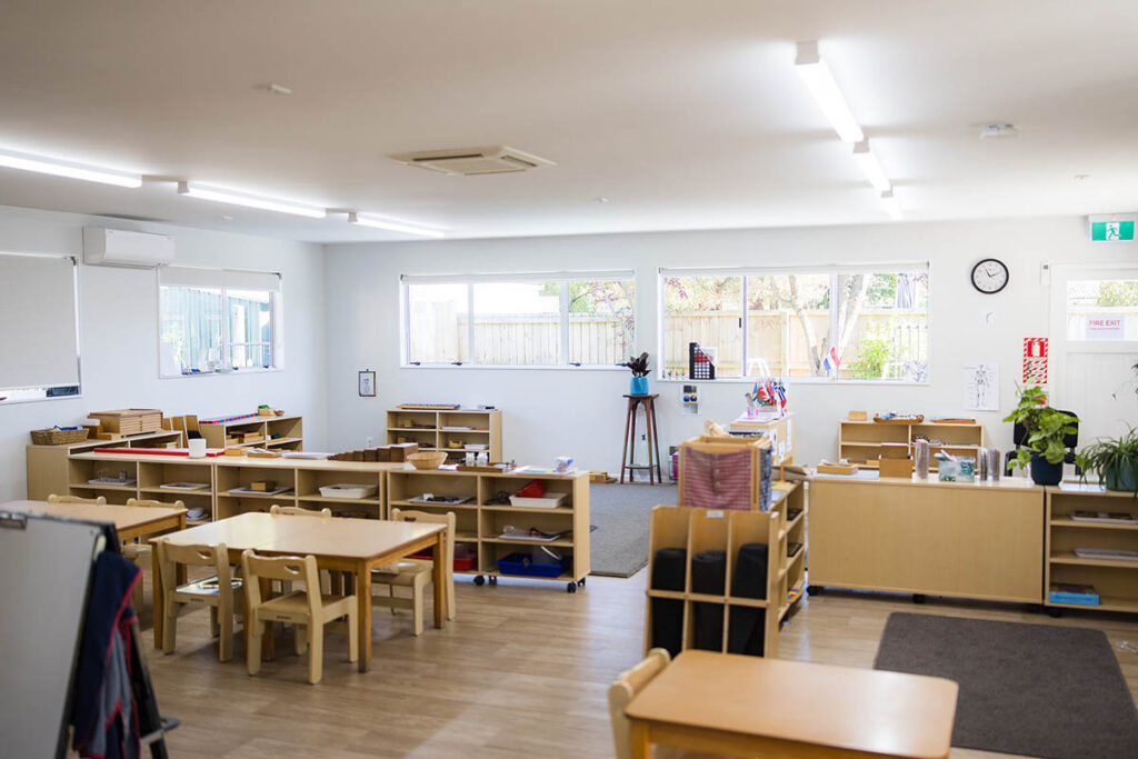 Courtyard Montessori Preschool Classroom