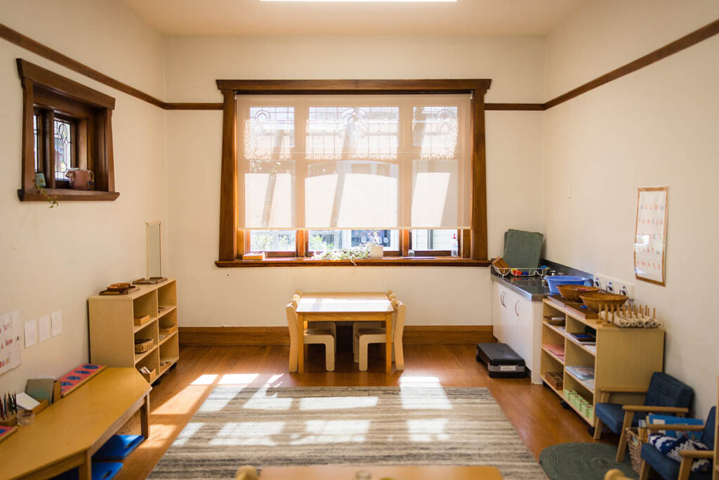 Courtyard Montessori Preschool Classroom